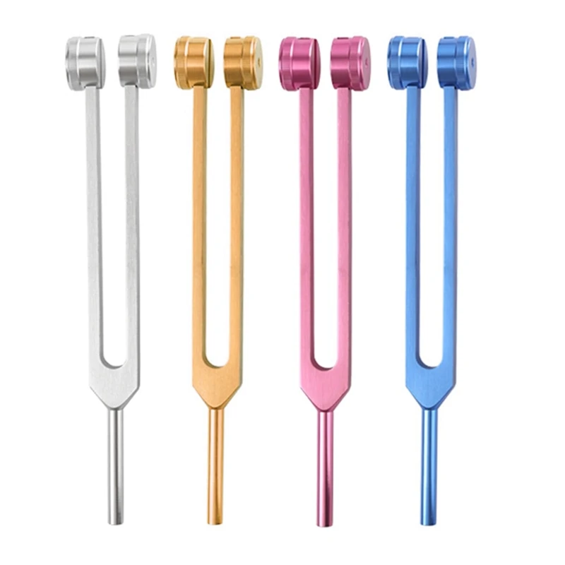 

64HZ Tuning Fork Medical Healing Instrument Aluminum Alloy Lightweight Ear Cleaning Tool Wood Hammer Wrench Repair Tool Dropship
