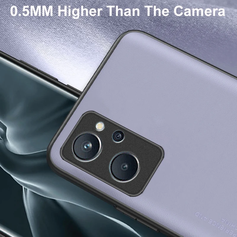 luxury pu leather phone case for realme 9 pro plus 9i 7i 7 5g 8 pro cover silicone case for realme gt neo 2 2t 3 gt2 pro coque free global shipping