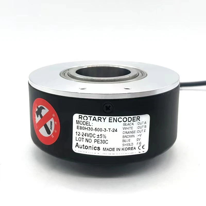 

New Autonics E80H30-100-3-T-24 elevator photoelectric rotary encoder Autonics