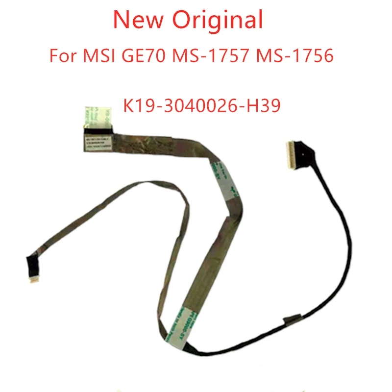 Новый оригинальный ЖК-кабель LVDS EDP для Msi GE70 MS-1757 кабель экрана плоского - купить по
