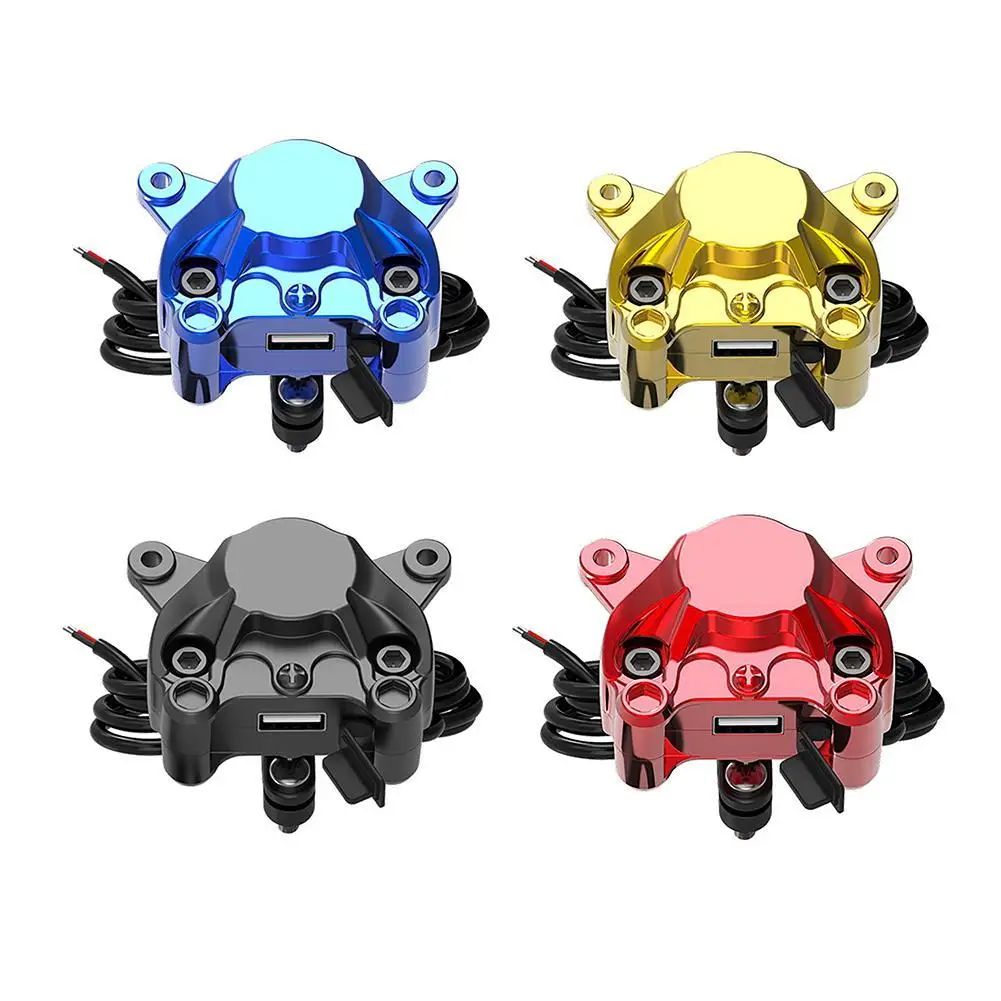 

Зарядное устройство для мотоцикла и зеркала заднего вида, 2 А, 4 цвета