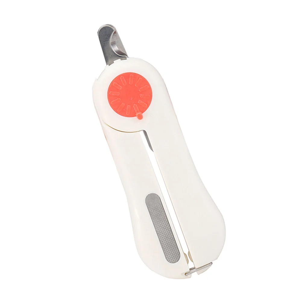 

1 Pc Pet Nail Scissor Illuminated Pet Nail Clipper Pet Nail Cutter (Red)