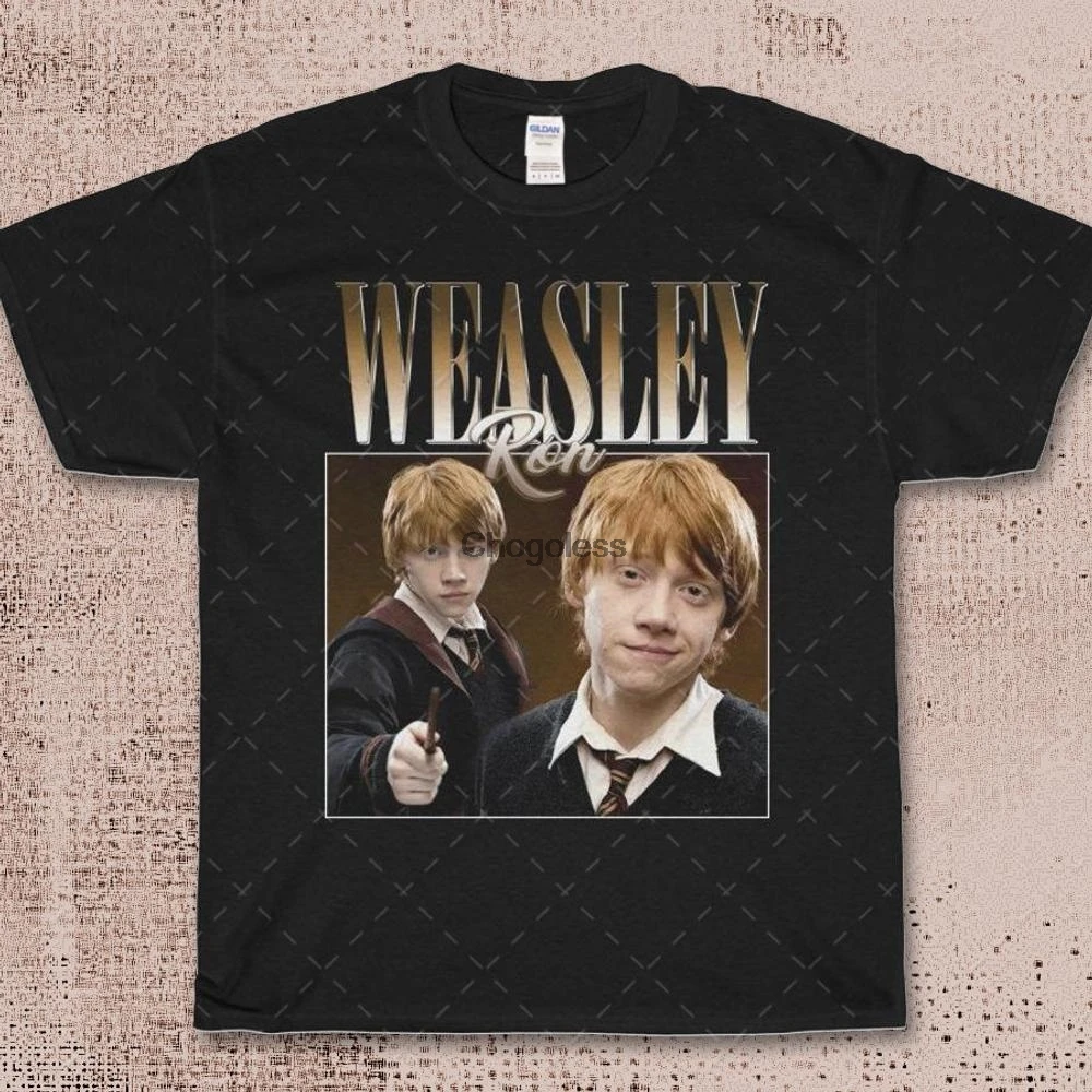 

Ретро Винтажная Футболка Ron Weasley Rap в стиле хип-хоп 90-х