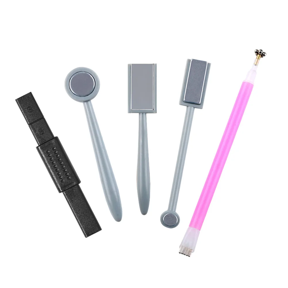 

Stick Eye Magnet Cat Nail Tool Nails 3D Pen Manicure Double Diy Plate Effect Head