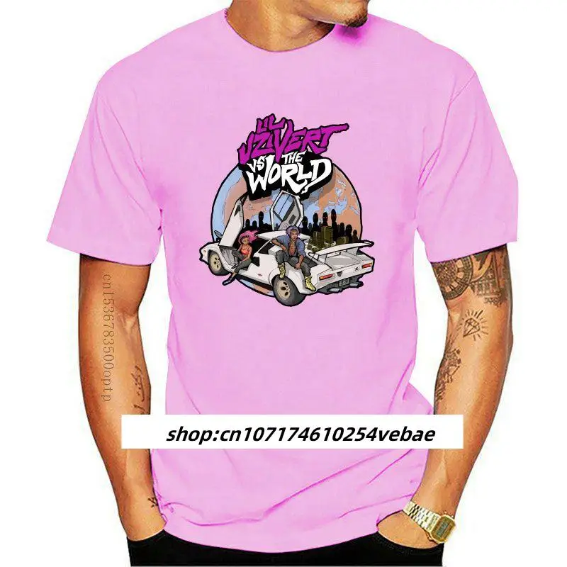 

Baru 2021 Terbatas Lil Uzi Vert VS The World Kaus Ukuran S-M-L-XL-2XL Pria Kaus Katun Lucu