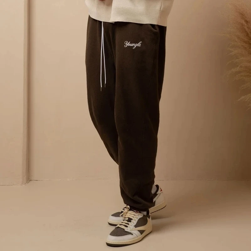 Новый стиль бегуны тренажерный зал спорт фитнес мужские спортивные штаны модная