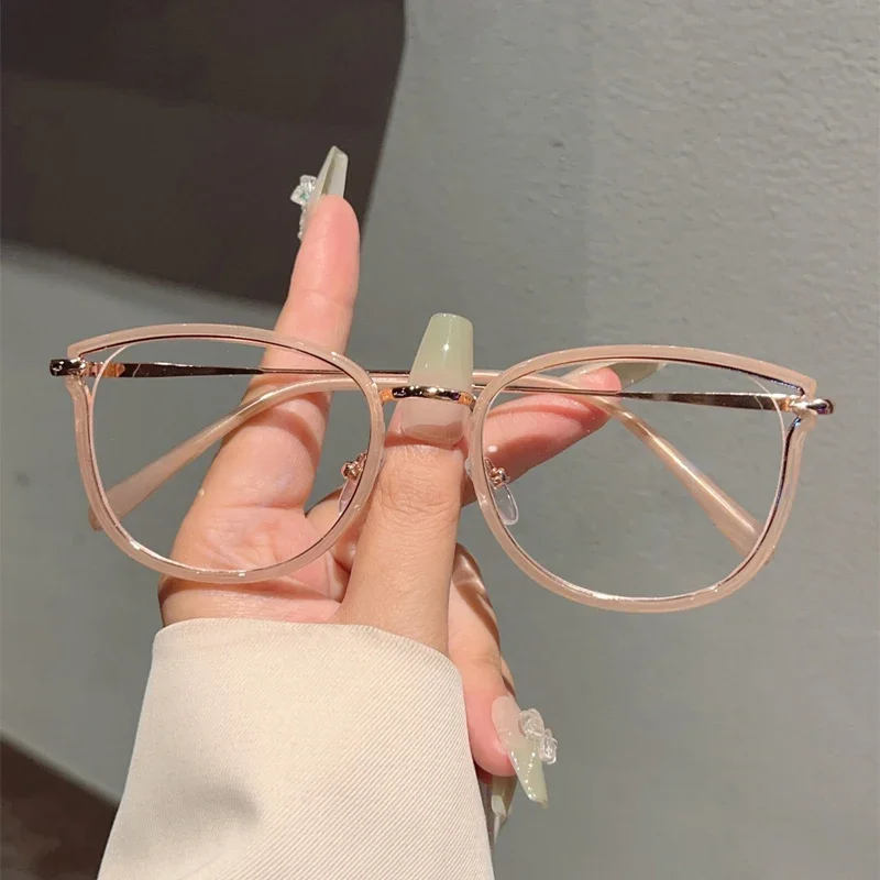 KAMMPT винтажные круглые женские очки 2024 модные оптические оправы ярких цветов