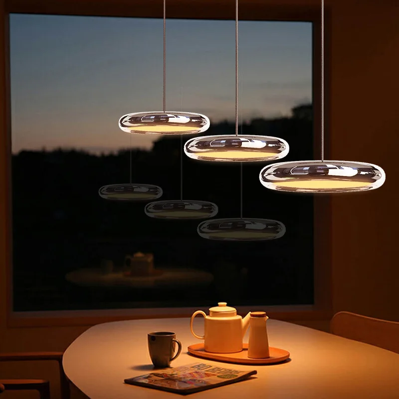 

Light Luxury Fish Line LED Pendant Lights Lamp for Bedroom ，Living Room Gold and Silver Chandeliers for Home Decoration Ceiling