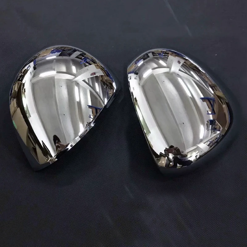 For FIAT 500X 2014 2015 2016 2017 2018 2019 ABS Chrome Side Wing Fender Rearview Door Mirror Cap Trim Car Styling 2pcs | Автомобили и