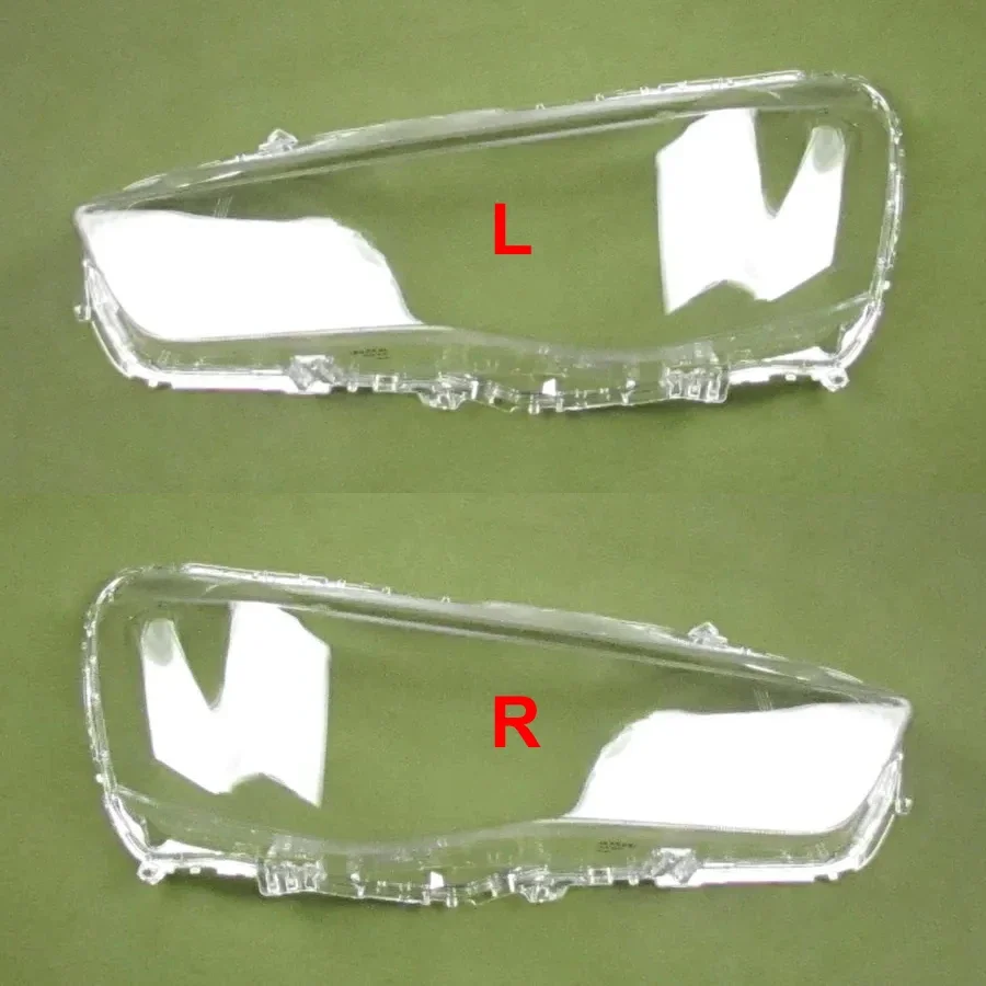 

Для Mitsubishi Outlander 2010 2011 2012, автомобильные аксессуары, крышка объектива фар, прозрачный абажур, корпус фары из плексигласа