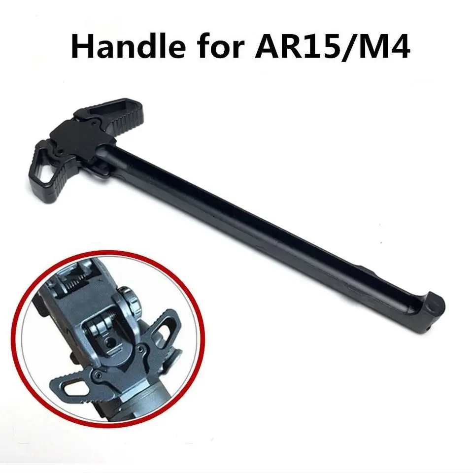 

Tactical .223 5.56 Butterfly AR-15 Charging Handle Pulling Handle Turning Tool M4 AR15 Metal Handle Hunting Accessories
