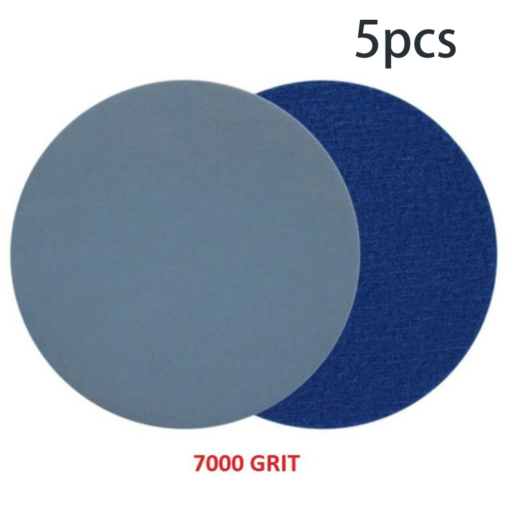 

20pcs Sandpaper Sanding Discs 125mm 5 Inch Water/Dry Hook And Loop Polishing Grinding 3000/5000/7000/10000 Grit