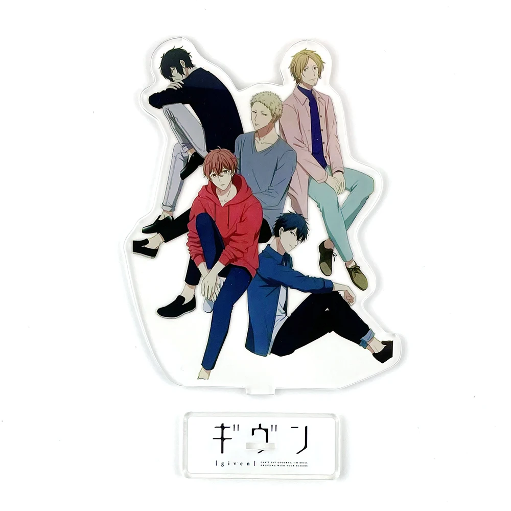 

Given group Sato Mafuyu Uenoyama Ritsuka Nakayama Haruki Kaji Akihiko Murata Ugetsu acrylic stand figure model cake topper anime