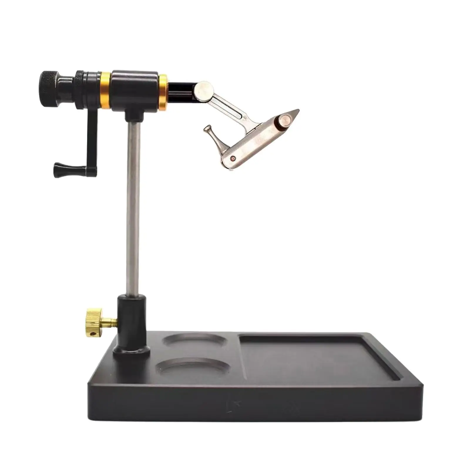 

Fly Tying Vise Accs Fly Gear with Pedestal Base DIY Table Station Lure Maker
