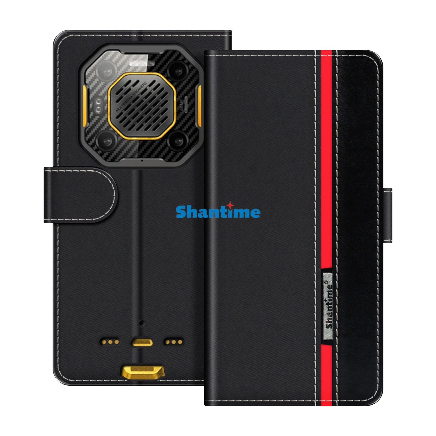 Фото Совместим с Ulefone Armor 26 Ultra Ulefone Armor 26, защитный чехол Ultra Walkie-Talkie, чехол для книги, кошелька, чехол для мобильного телефона №1