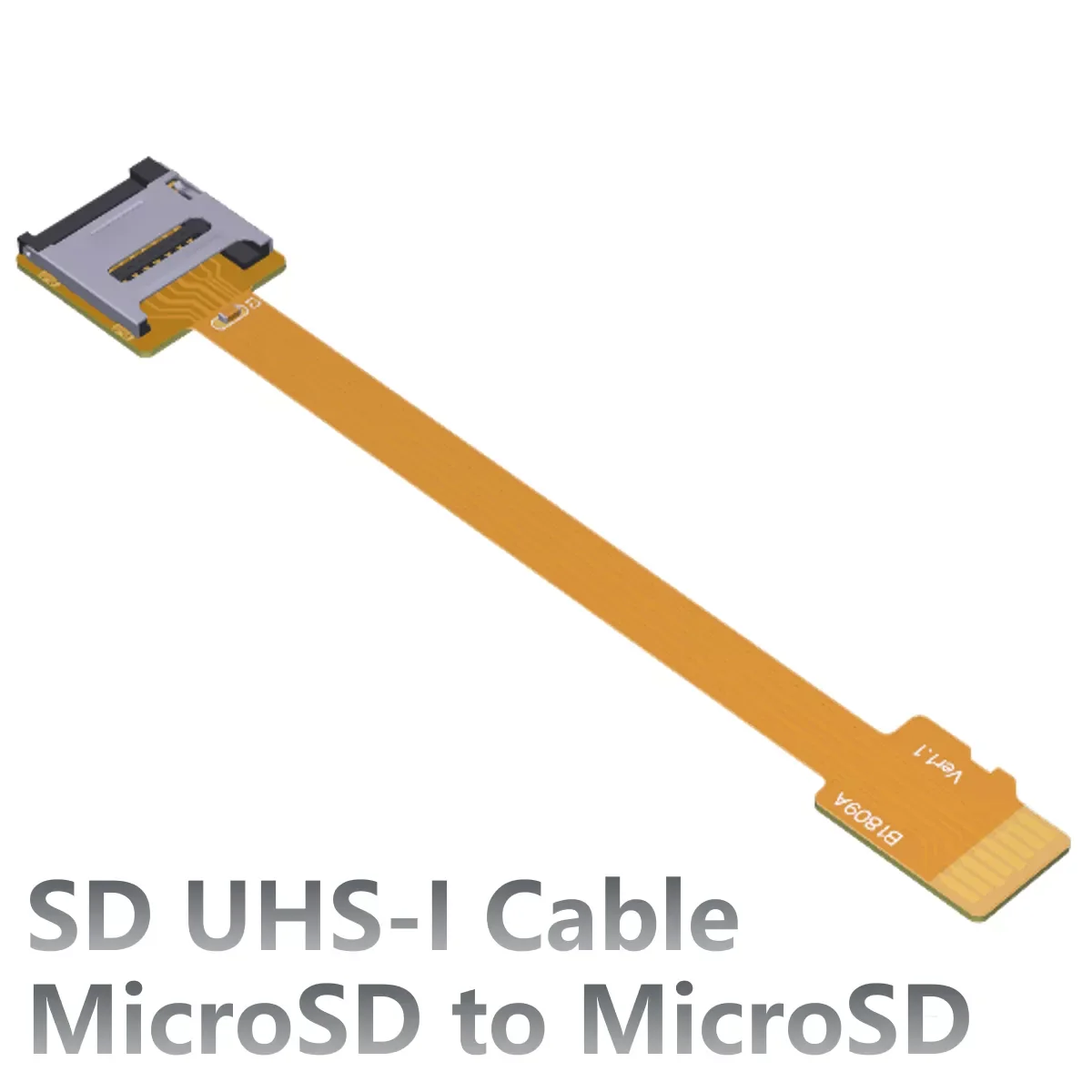 The MicroSD TF Extension Cable supports the SDHC SDXC FPC Soft-row Card Reader Navigation Cable