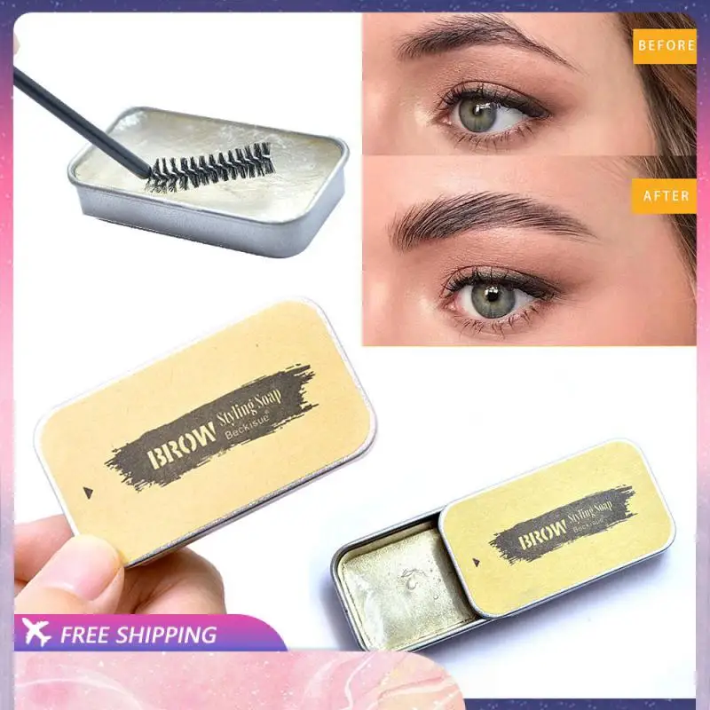 

3D Feathery Brows Eyebrow Soap Gel 16g Waterproof Makeup Brows Shaping Cream Kit Lasting Eyebrow Setting Gel Eyebrow Cosmetics