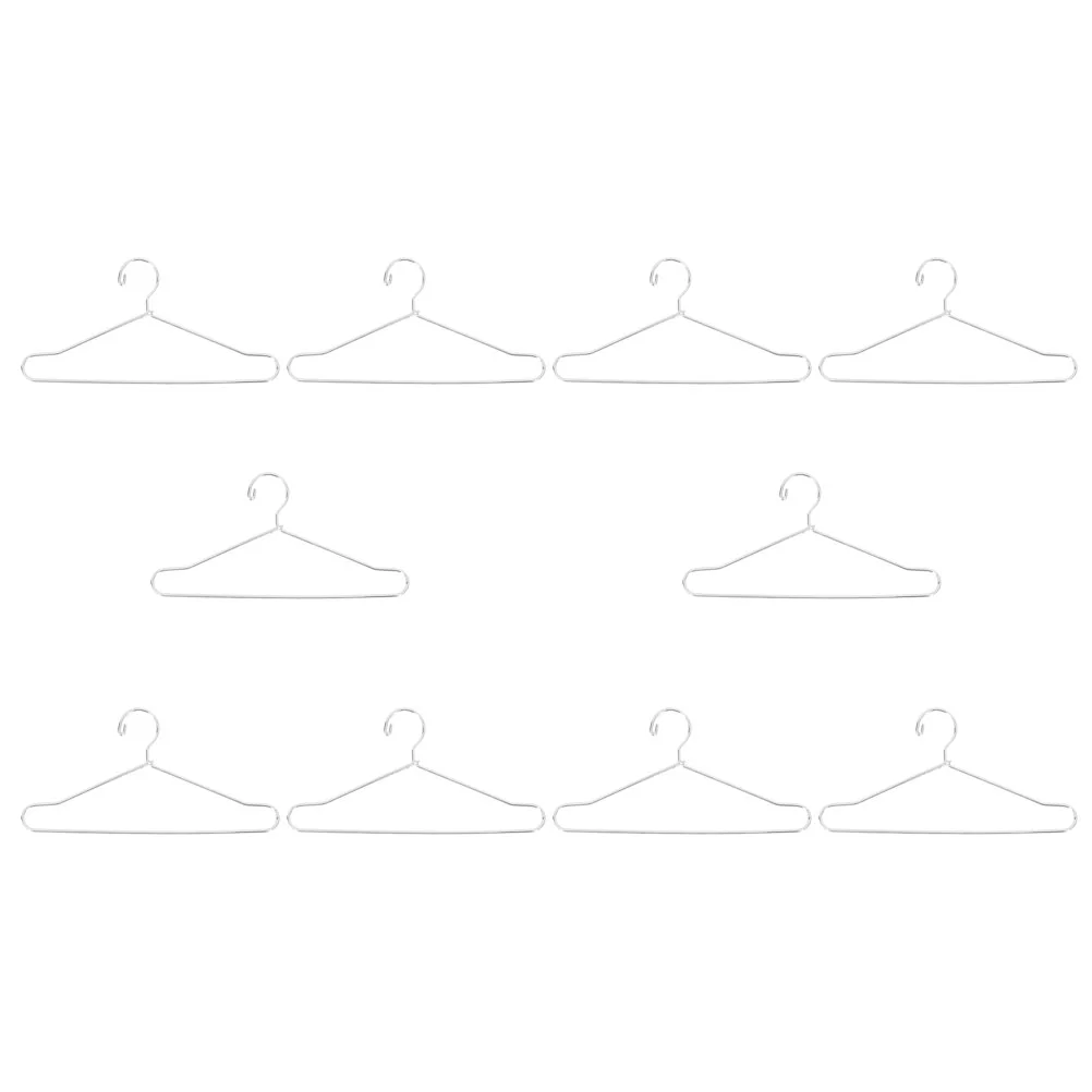 

10pcs Hangers Small Pet Clothing Hanger Clothes Clothing Drying Organizing Rack
