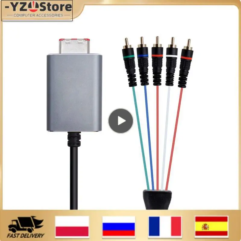 

Av Output High Quality Picture Ypbpr Video Cable High Quality Audio Output High-quality Audio Data Cable 576i Ypbpr 480p Abs