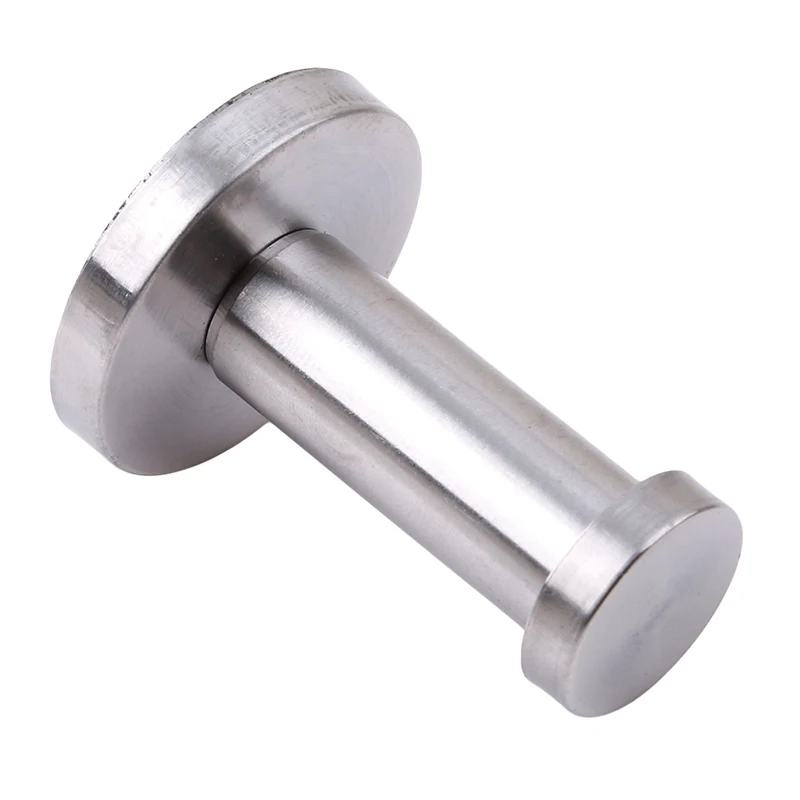 

1Pc Durable Fashion Stainless Steel Wall Hooks Towel Wall Hook Bathroom Kitchen Closets Bathroom Shower Strong Tools