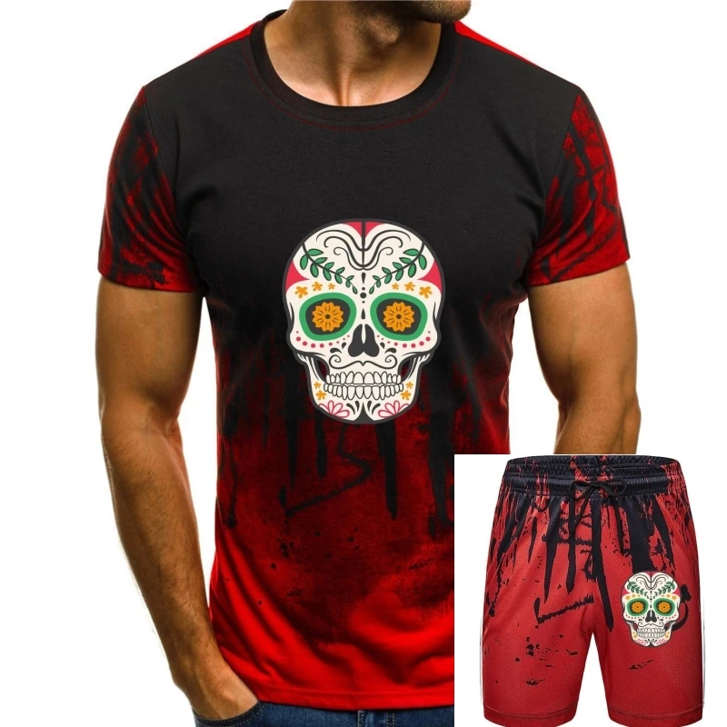 

Наименование: красочная женская футболка suger skull 5 lucky для девушек, топы, футболки для мужчин
