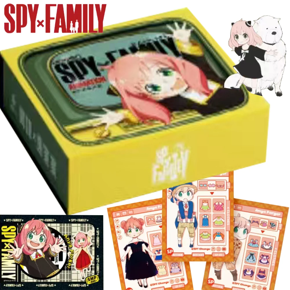 Фото Коллекционные карты SPY×FAMILY, персонажи аниме, редкая ограниченная серия, Anya Forger EXP, металлические рельефные карты в форме арахиса, детский подарок на день рождения №1