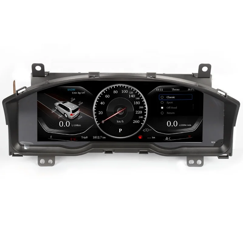 

12.3 Inchcar Obd2 Hud Digital Meter Gauge LCD gps Car digital dashboard Speedometer for Lexus 570(2008-2015Year)