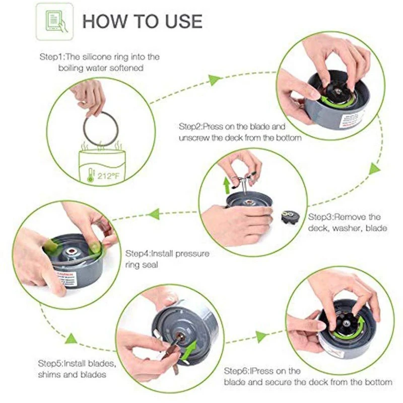 D0AB 8 шт. герметичная уплотнительная прокладка для аксессуаров блендера 600 Вт 900