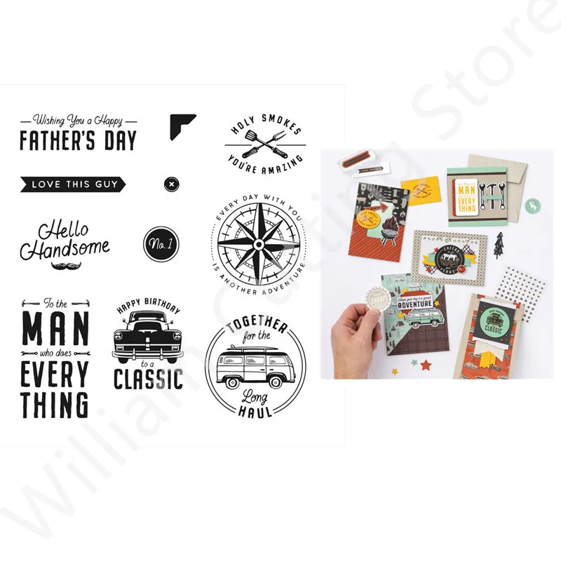 

2022 New Arrival Tools Compass Cutting Dies Clear Stamps For Diy Scrapbooking Paper Cards Embossing Decoration Handmade Album