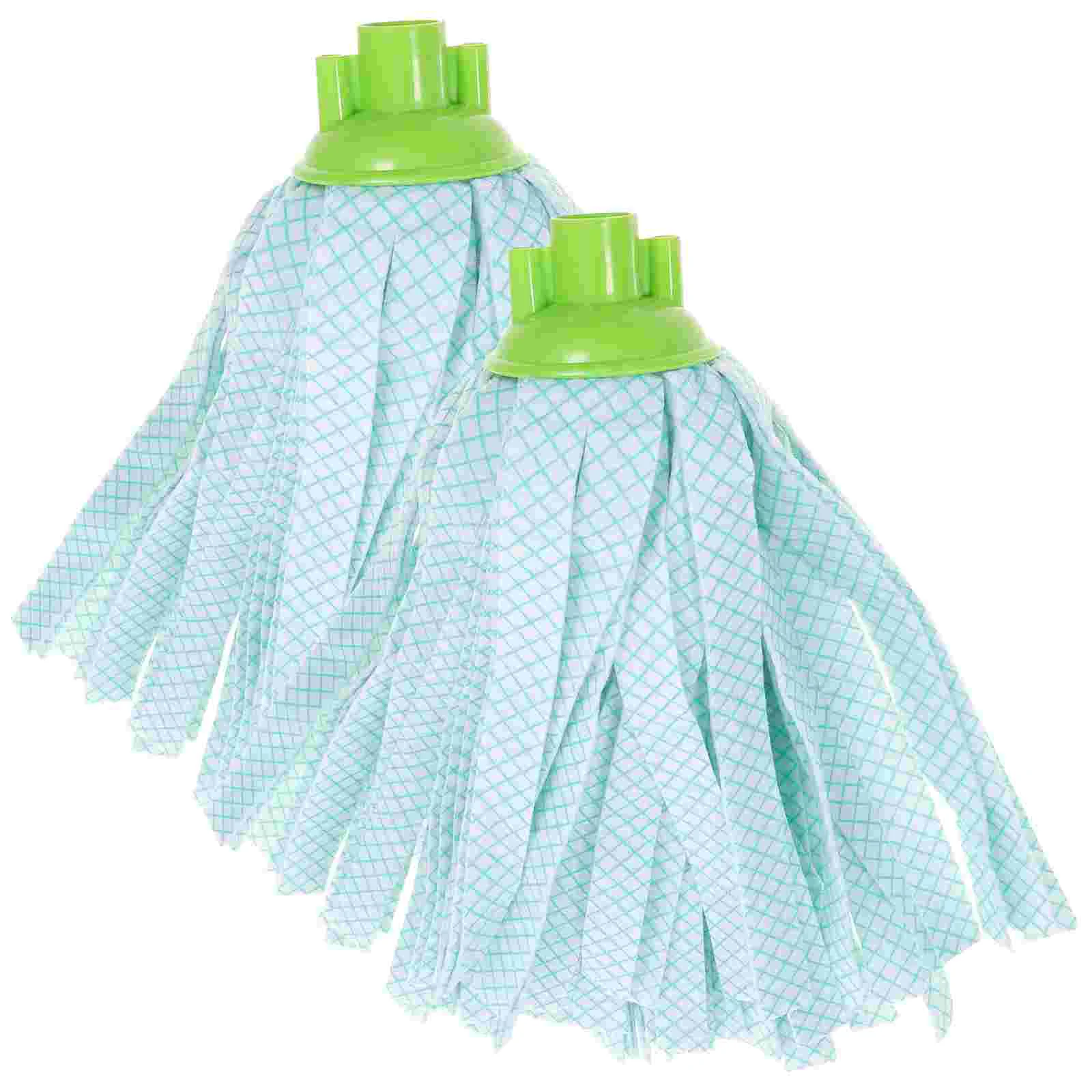 

Mop Head Cleaning Refill Replacement Cotton Heads Cloth Floor Reusable Microfiber Commercial String Wet End Mopping Yarn Tool