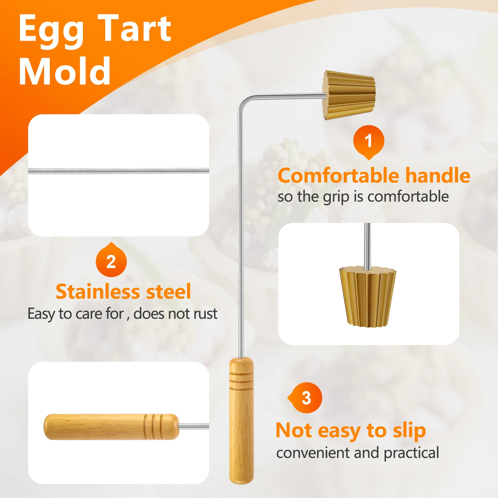 Малайзия форма для выпечки DIY инструмент жареной закуски яичный пирог выпечка