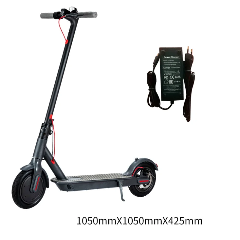 Electric Scooters for Adults 30km/h Powerful Scooter 8.5 Inch 350W Mini Foldable Skateboards E-Scooter Fast Charging | Спорт и