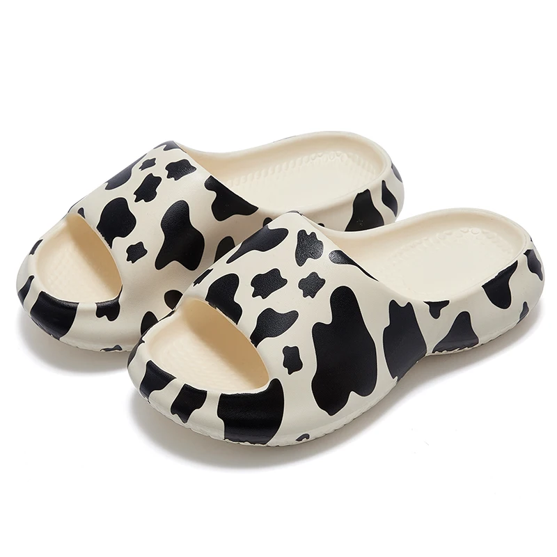 

New Arrivals Summer Unisex Slippers Slip On Breathable Cool Flat Sandals Lightweight Summer Slides For Men Women Plus Size 36-45