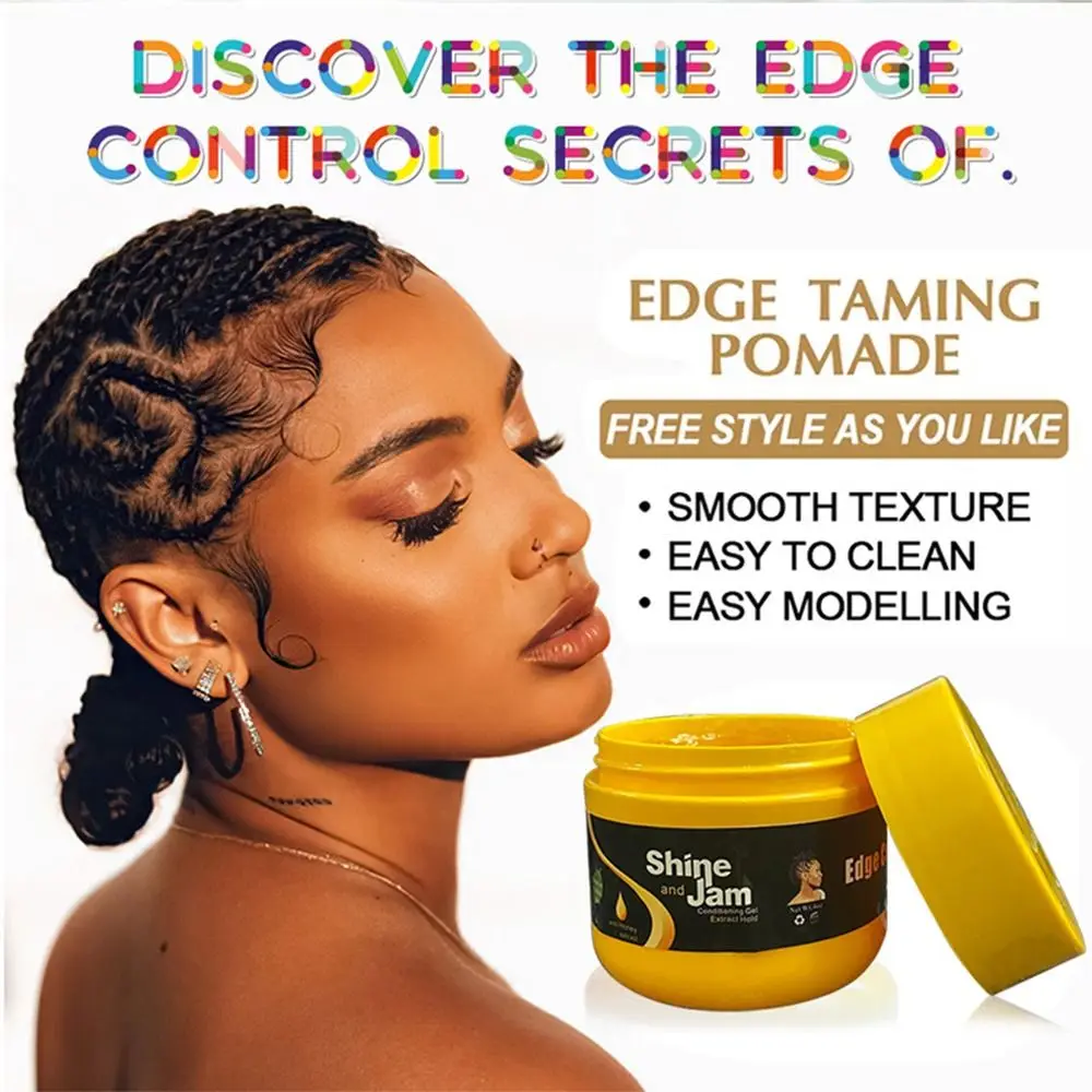 

Natural Moisturizing And Shaping Shine And Jam Long-Lasting Hair Wax Hair Gel Dirty Braid Gel Edge Control