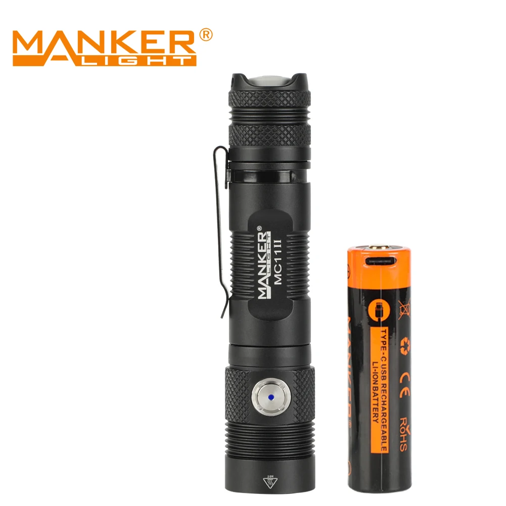 Карманный фонарик Manker MC11 II лм для повседневного использования ультракомпактный