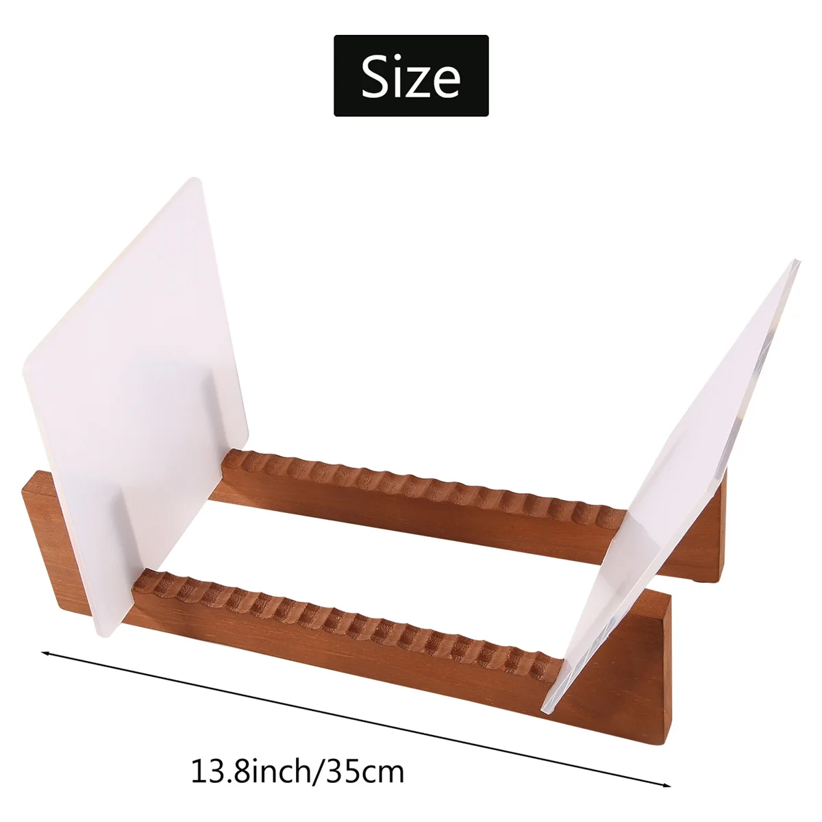 Держатель для хранения виниловых пластинок — акриловые концы показать одиноки и