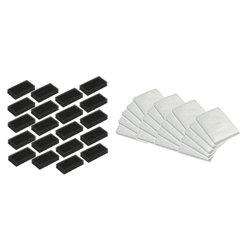

40 шт. многоразовые фильтры CPAP Foam-CPAP фильтры, 20 шт. черные и 20 шт. оптом