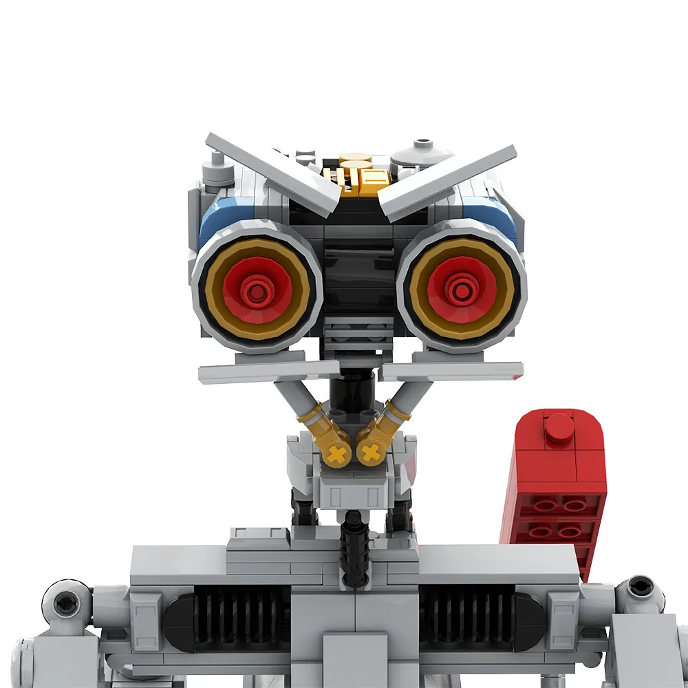 MOC Shorted Circuit Johnnyed 5 модель робота набор строительных блоков военный робот