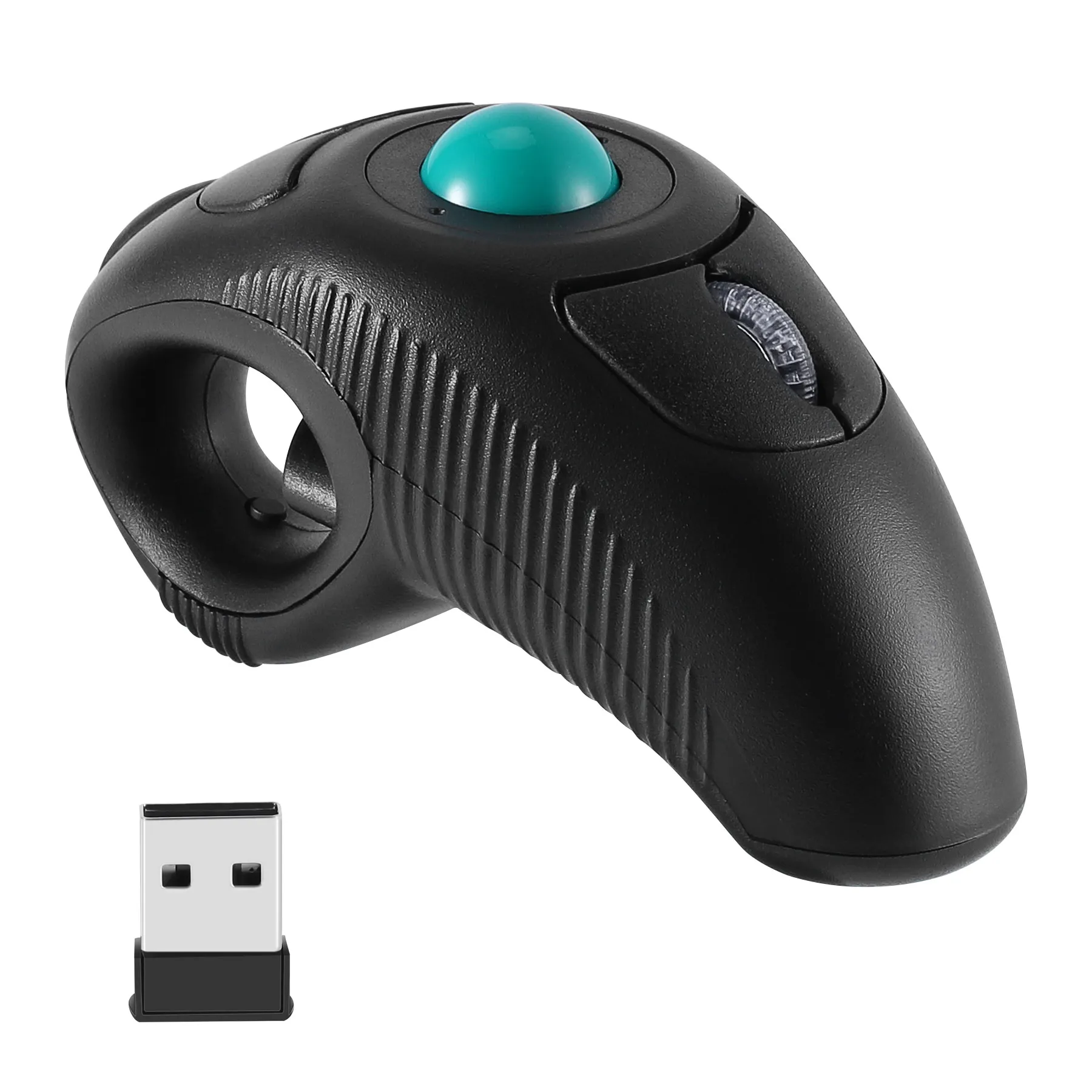 

Digital 2.4GHz Wireless Trackball Mouse Ergonomic Design Finger Using Track Ball Mouse Handheld Optical Mice for Android TV PC