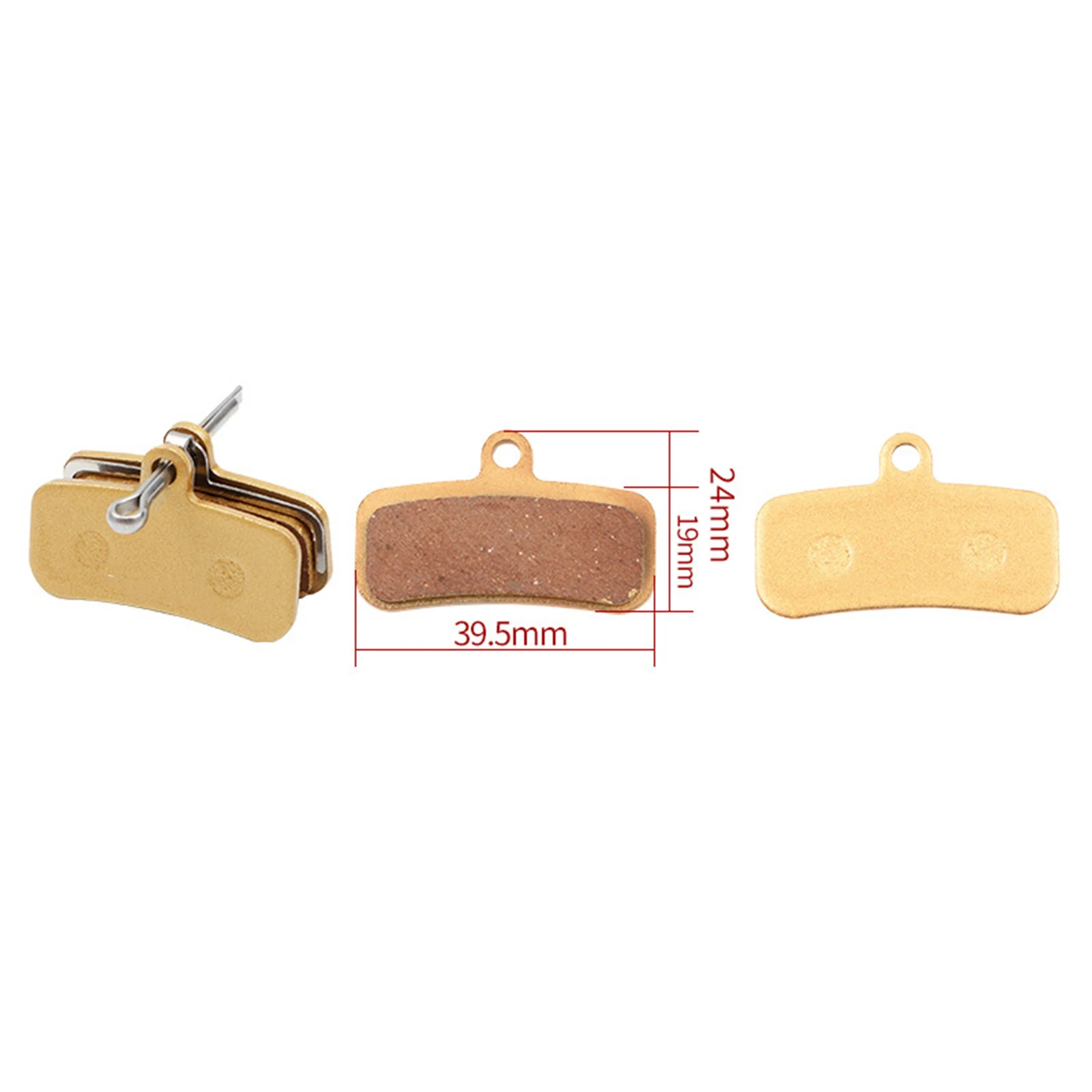 Сменный тормоз для колодок D03S D02S Saint BRM810 и XT M8020 4 пары с отличным рассеиванием
