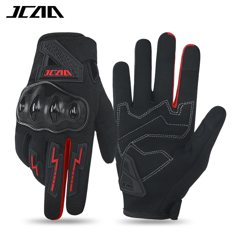 

Летние тонкие сетчатые дышащие перчатки для езды на мотоцикле, противоскользящие износостойкие перчатки с сенсорным экраном, мотоперчатки для электрического велосипеда