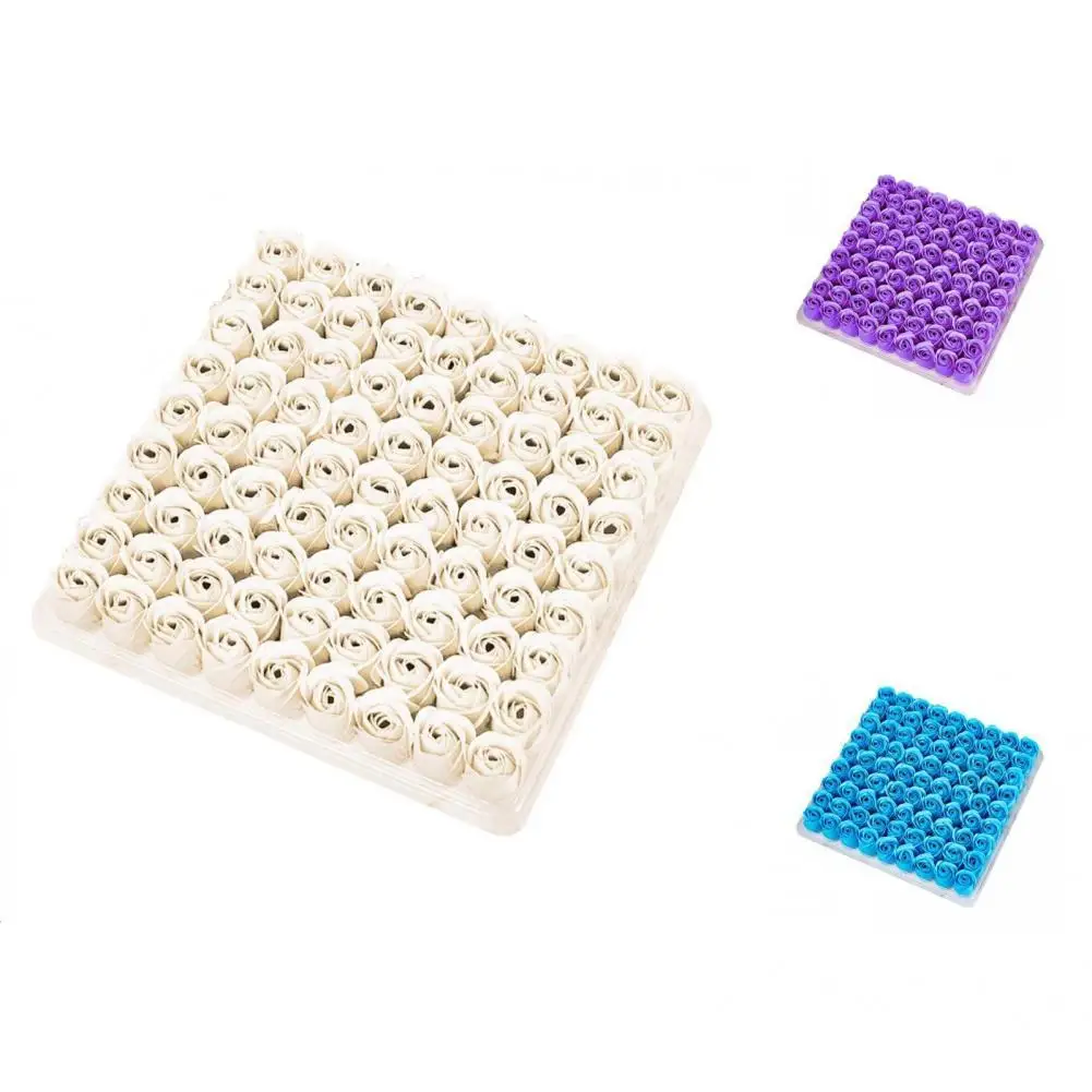 

81 шт., женское мыло с розовым узором