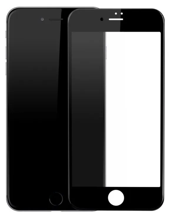 Приватное защитное стекло Blueo 3D Anti-Broken edge Anti-Peep для iPhone 7 Plus/8 Plus с черной рамкой