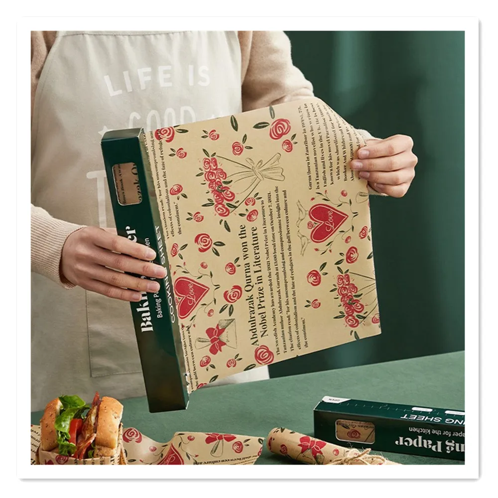 Впитывающая масло бумага для выпечки домашняя кухня сэндвич пицца жаровня