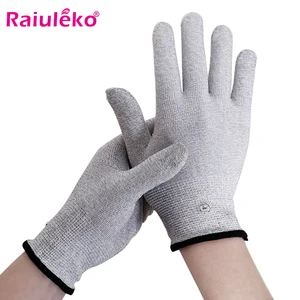 Перчатки для электротерапии, электрод для массажера перчатки с электродами и кабелем