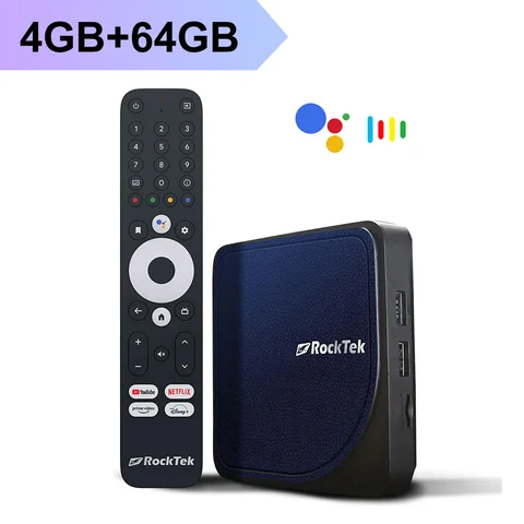 VONTAR RockTek G2 AndroidTV 14 приставка 32Гб/64Гб