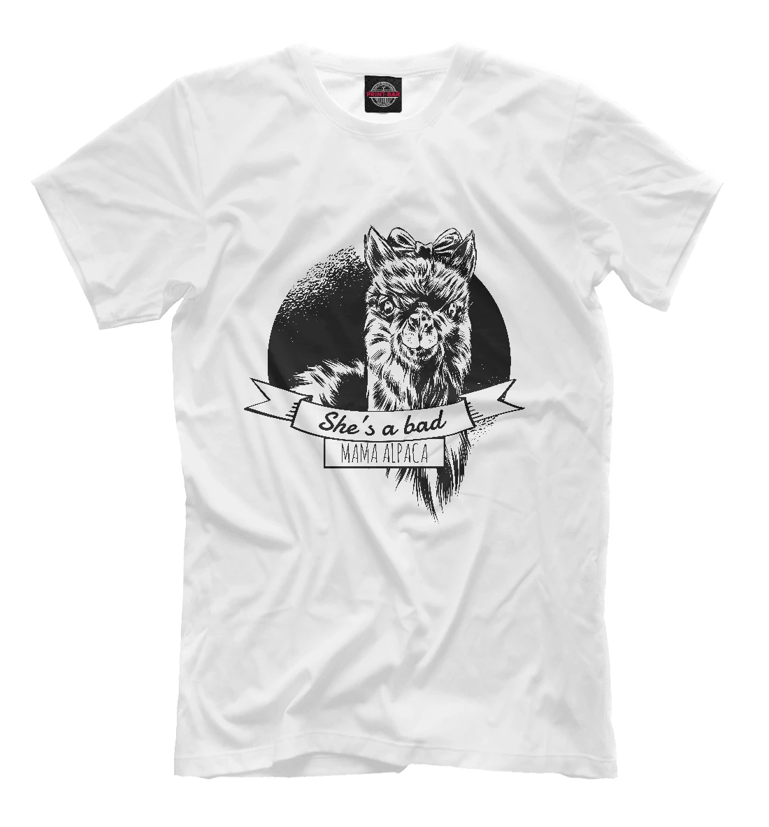 Футболка Alpaca mom Семья