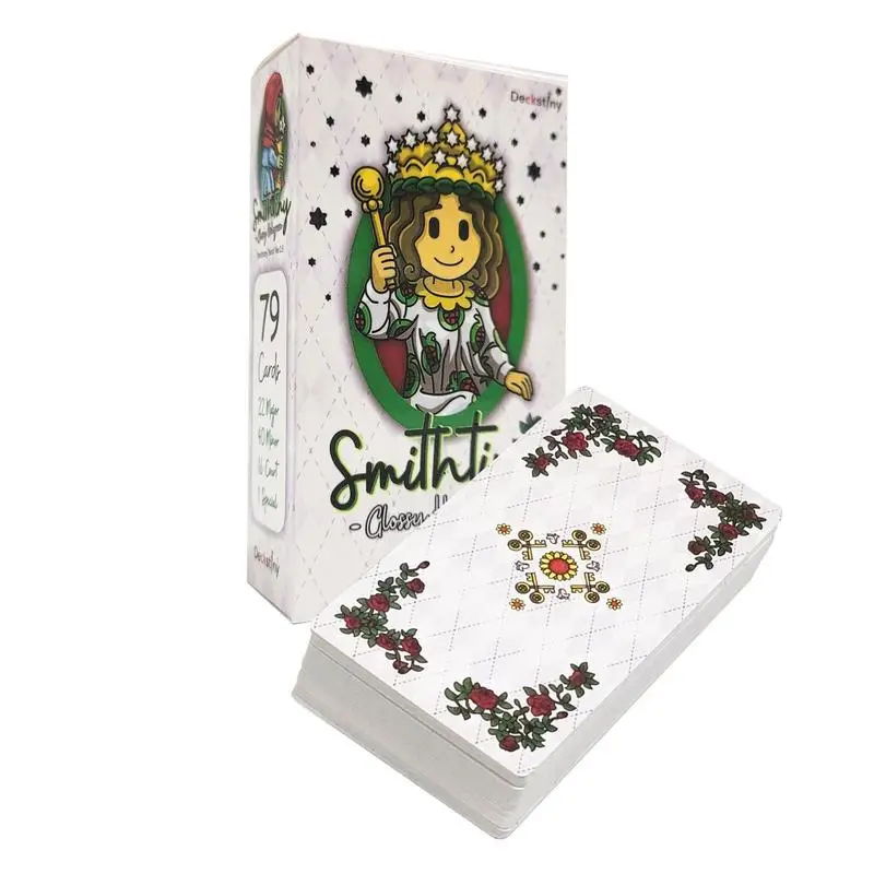 

Smithtiny Tarot Decks Oracle Cards For Beginners Professionals Fortune Telling Tarot Card Deck Table Board Game Party Favors