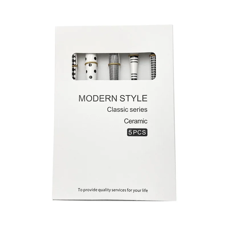 Набор столовых приборов с керамической ручкой дорожный набор вилкой и ложкой