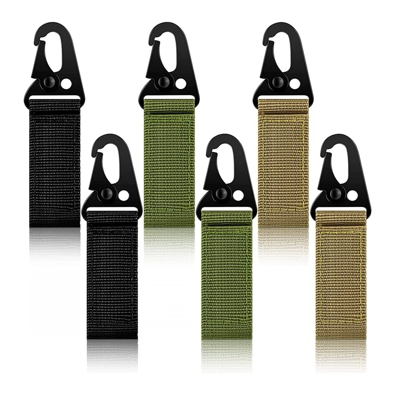 

6 шт. увеличенная застежка-слинг с отверстием для рюкзака